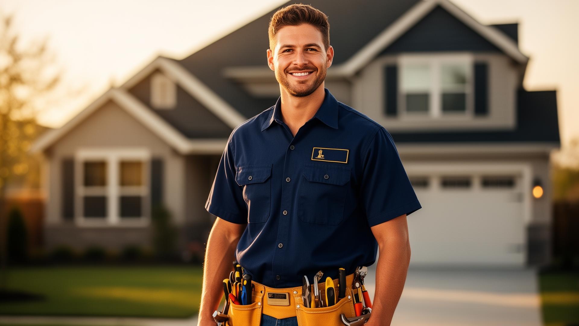 Professional handyman in Houston ready to help with home repairs